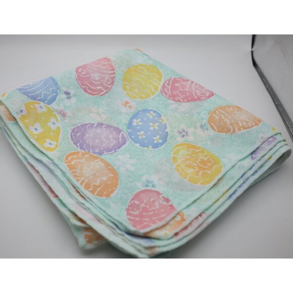 8 NEW WITH TAGS Bardwil Easter Napkins "Easter Hunt Pastel" - Picture 3 of 8